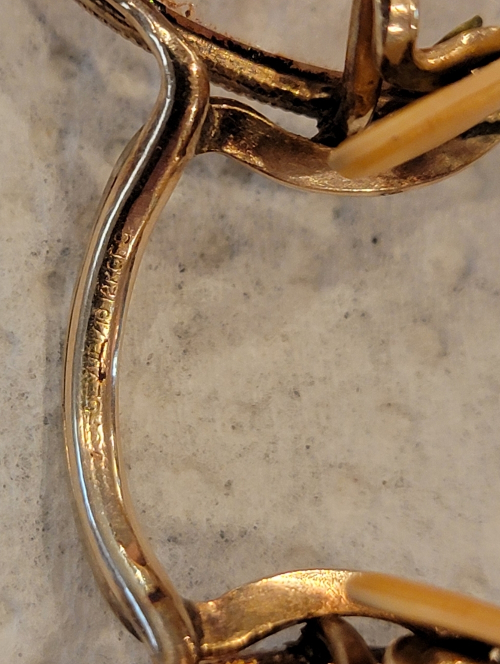 Vintage Ful-Vue Round Wire Rim Glasses 12K GF Cable Temple Bifocal - Picture 14 of 15